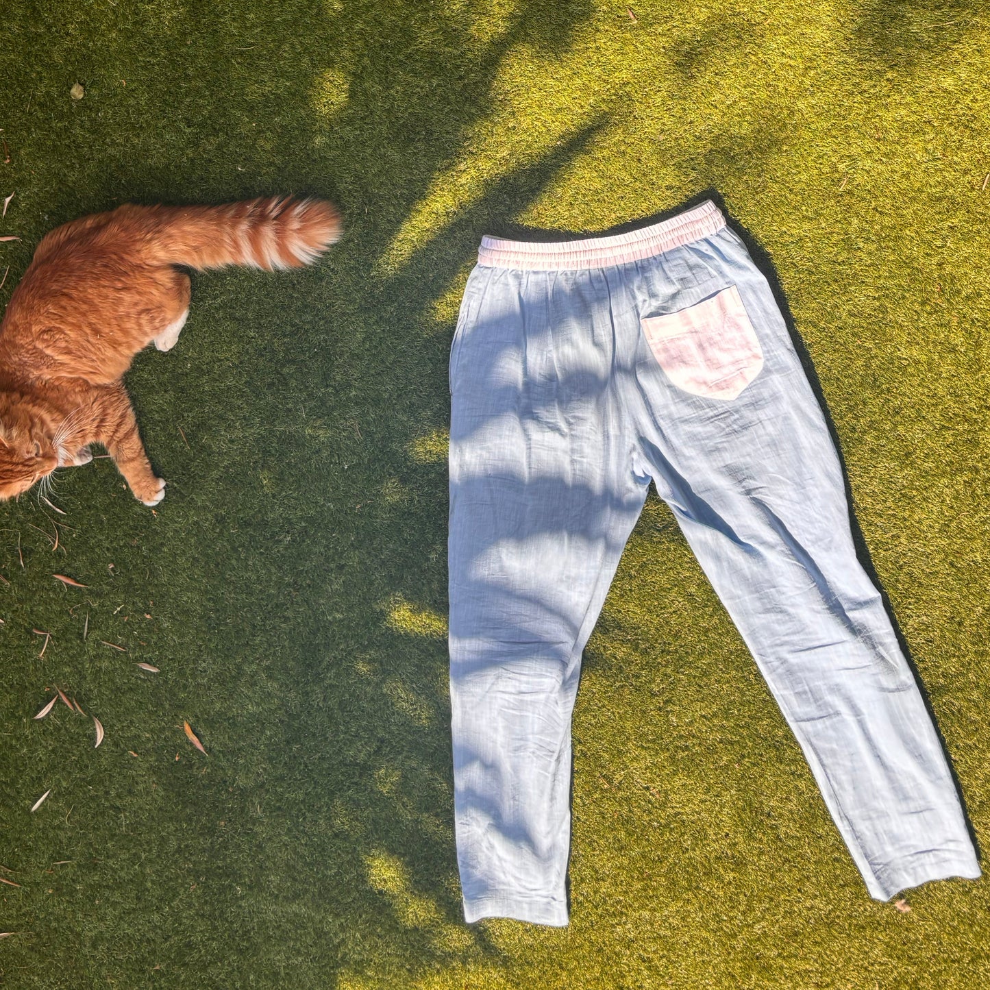 Linen trousers